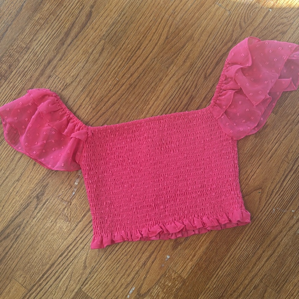 Lovesong crop top, small, pink